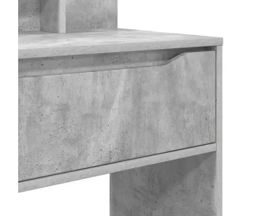 Miegamojo Persirengimo Stalai Betono Pilka 80 X 39,6 X 135 Cm