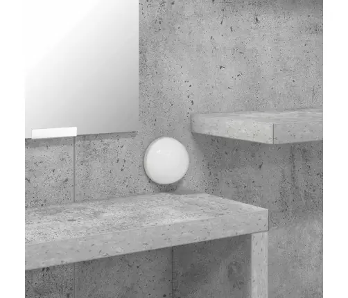 Miegamojo Persirengimo Stalai Betono Pilka 80 X 39,6 X 135 Cm