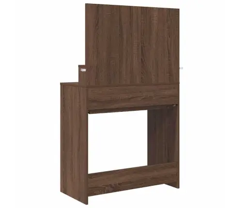 Guļamistabas Ģērbšanās Galdiņi Brūns Ozols 80 X 39,6 X 135 Cm Vidaxl