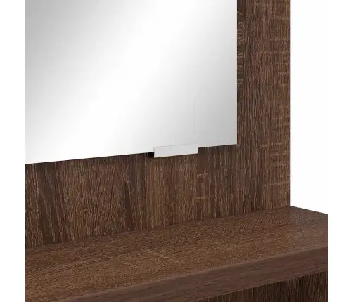 Guļamistabas Ģērbšanās Galdiņi Brūns Ozols 80 X 39,6 X 135 Cm Vidaxl