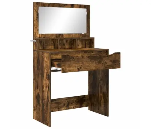 Miegamojo Persirengimo Stalai Rūkyta Ąžuolas 80 X 39,6 X 135 Cm