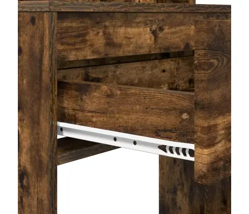 Miegamojo Persirengimo Stalai Rūkyta Ąžuolas 80 X 39,6 X 135 Cm