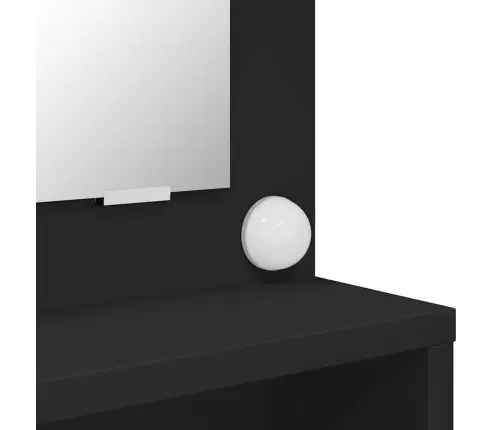 Magamistoa Meikimislaudade Must 80 X 39,6 X 135 Cm Tehispuit