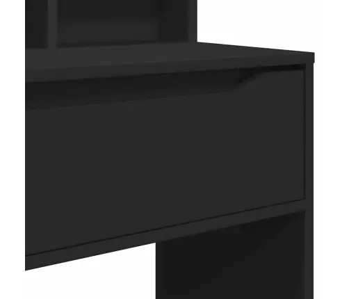 Magamistoa Meikimislaudade Must 80 X 39,6 X 135 Cm Tehispuit