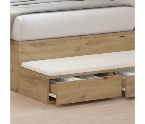 Lovos Stalčiai Amatininkų Ąžuolas 80 X 36,5 X 16,5 Cm