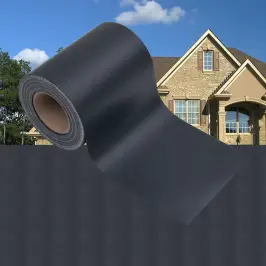 Dārza Privātuma Ekrāni 2 Pcs Tumši Pelēka 35 X 0.19 M Pvc Vidaxl