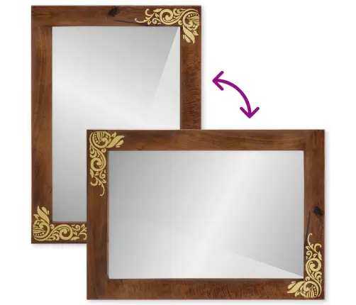 2 Daļu Vannas Istabas Mēbeļu Komplekts No Cieta Mango Koka Vidaxl