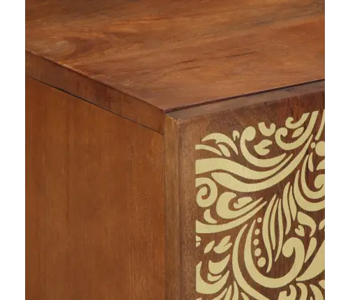 3 Gabalu Vannas Istabas Mēbeļu Komplekts Cieta Raupja Koka Mango Vidaxl