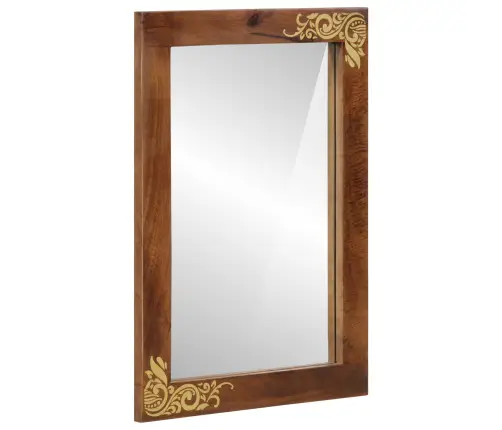 3 Gabalu Vannas Istabas Mēbeļu Komplekts Cieta Raupja Koka Mango Vidaxl