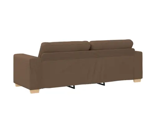 Diivanikomplekt 2 Pcs Pruun Kangas