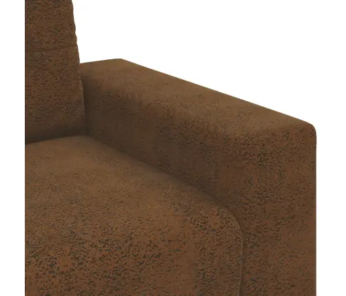 Diivan 2 Pcs Pruun 221 X 78 X 80 Cm Kunstnahk