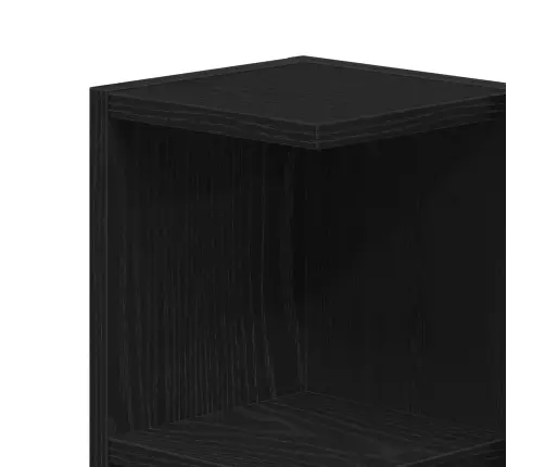 3 Daļu Vannas Istabas Mēbeļu Komplekts Melnā Ozola Inženierijas Koks Vidaxl