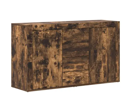 Puse Dūmaka Ozols 120 X 36 X 69 Cm Inženierijas Koks Vidaxl