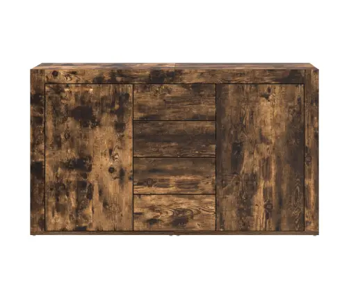 Puse Dūmaka Ozols 120 X 36 X 69 Cm Inženierijas Koks Vidaxl