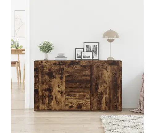 Puse Dūmaka Ozols 120 X 36 X 69 Cm Inženierijas Koks Vidaxl