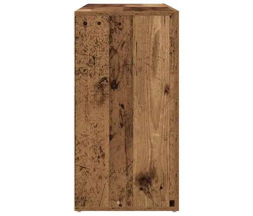 Puse Ar Atvilktni Vecs Koks 120 X 36 X 69 Cm Inženierijas Koks Vidaxl