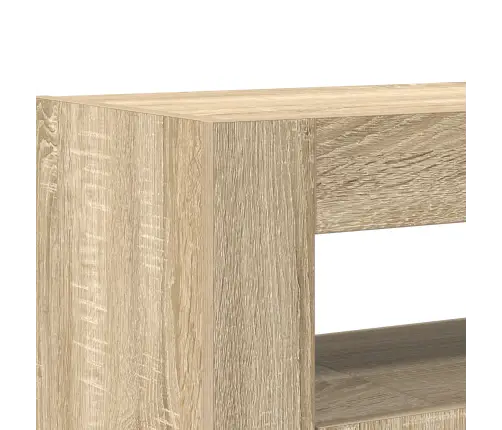 Dīvānveida Skapītis Sonoma Ozols Inženierijas Koksne Vidaxl