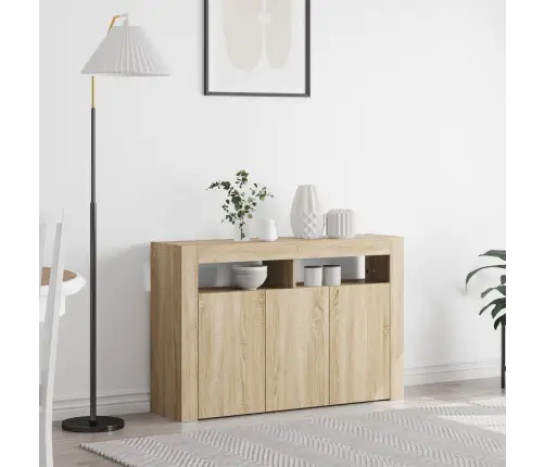 Dīvānveida Skapītis Sonoma Ozols Inženierijas Koksne Vidaxl