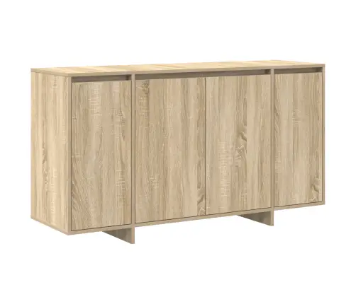 Ozola Kumode Sonoma Ozols Inženierijas Koks 135 X 41 X 75 Cm Vidaxl