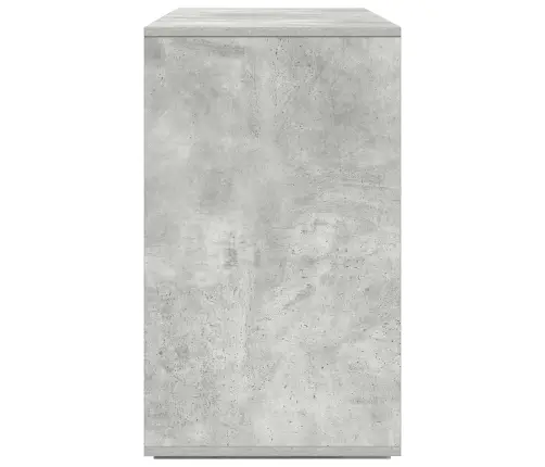 Betona Pelēks Sānu Galds Betona Pelēks Inženierijas Koks Vidaxl