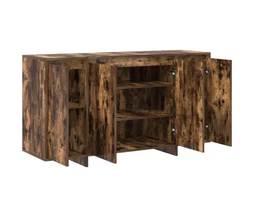 Dūmota Ozola Bufete Dūmots Ozols Koks 135 X 41 X 75 Cm Vidaxl