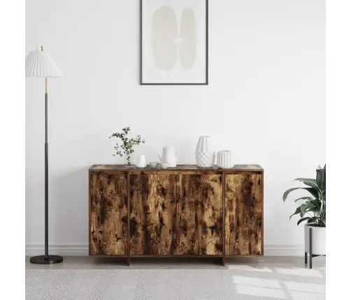 Dūmota Ozola Bufete Dūmots Ozols Koks 135 X 41 X 75 Cm Vidaxl