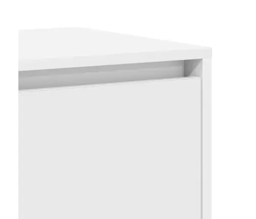 Baltais Kreikons Balts Inženierijas Koks 120 X 41 X 75 Cm Vidaxl