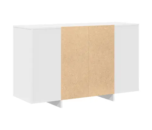 Baltais Kreikons Balts Inženierijas Koks 120 X 41 X 75 Cm Vidaxl