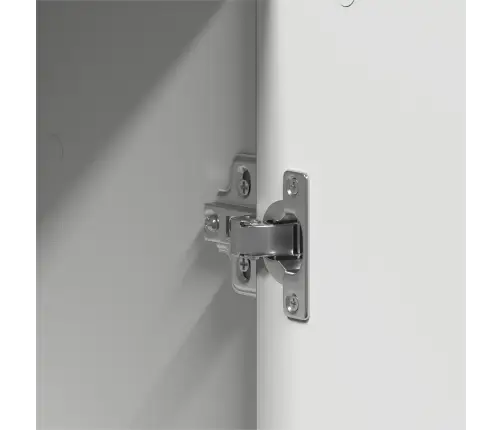 Skapis Balts 55X25X189 Cm Inženieru Koks Vidaxl