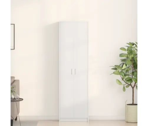 Skapis Balts 55X25X189 Cm Inženieru Koks Vidaxl