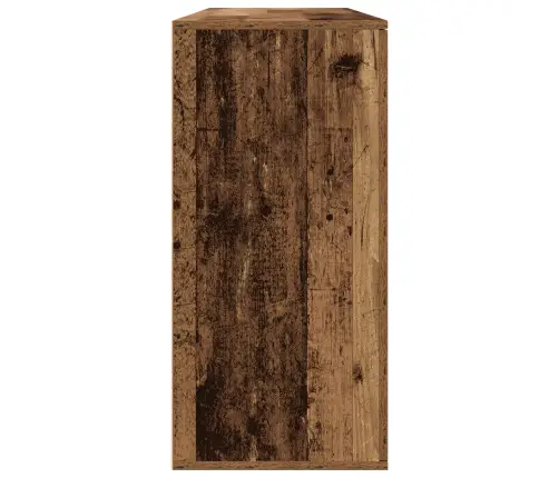 Sīkstāgi 2 Gab Old Wood 79X38X80 Cm Inženierijas Koks Vidaxl