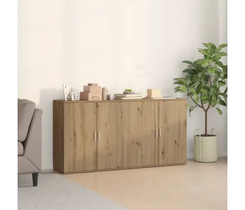 Sānu Galdi 2 Gabali Amatniecības Ozols 79X38X80 Cm Inženierijas Koks Vidaxl