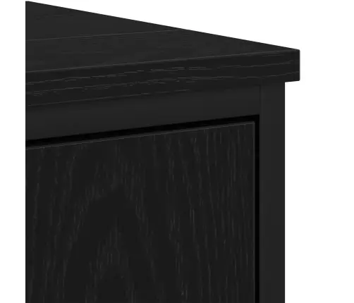 2 Daļu Vannasistabas Mēbeļu Komplekts Melnā Ozola Inženierijas Kokā Vidaxl