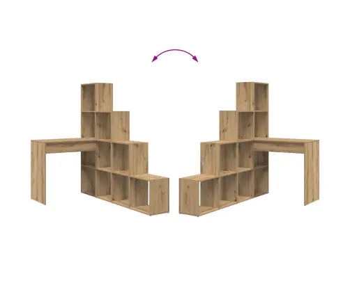 Stūra Rakstāmgalds Amatnieku Ozola 101.5 X 149.5 X 149.5 Cm Vidaxl