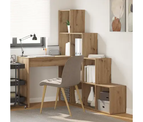 Stūra Rakstāmgalds Amatnieku Ozola 101.5 X 149.5 X 149.5 Cm Vidaxl