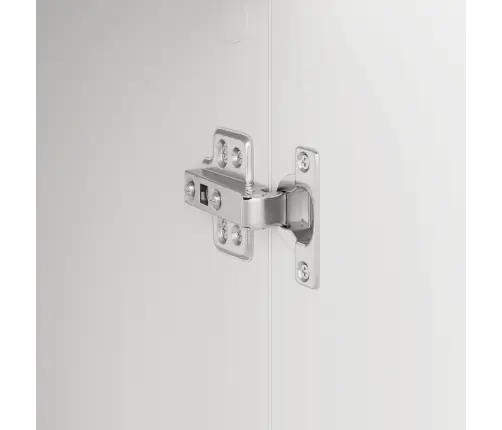 Galds Ar Uzglabāšanu Ar Plauktu 2 Pcs Balts 102 X 50 X 124 Cm Vidaxl