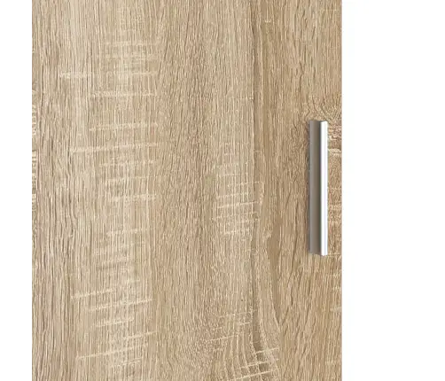 Galds Ar Uzglabāšanu 2 Pcs Sonoma Ozols 102 X 50 X 124 Cm Vidaxl