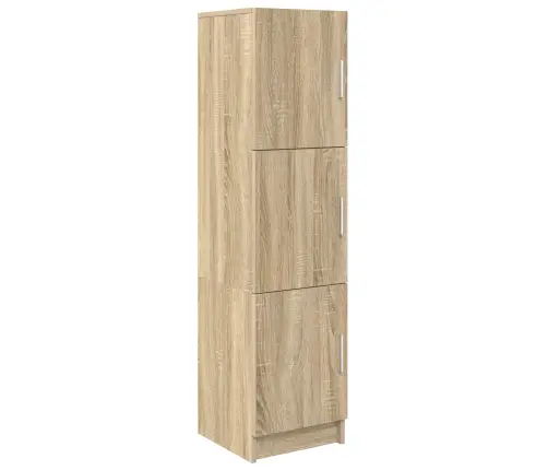 Galds Ar Uzglabāšanu 2 Pcs Sonoma Ozols 102 X 50 X 124 Cm Vidaxl