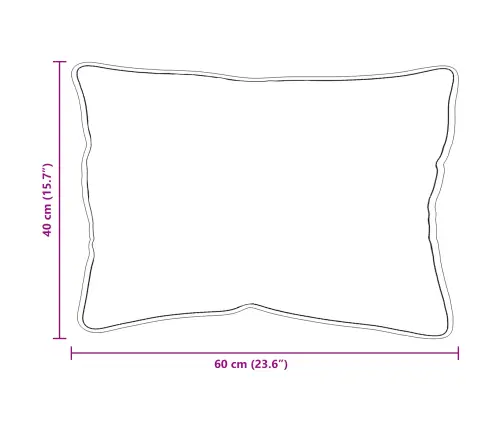 Teki Komplekt Padjaga 2 Pcs Valge Mikrofiiber