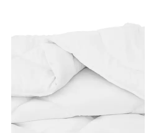 Sega Ar Spilvenu 2 Pcs Balta 140 X 220 Cm Mikrošķiedra Vidaxl