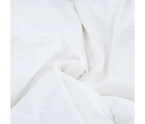Antklodžių Rinkinys Su Pagalve 3 Pcs Balta Plunksna