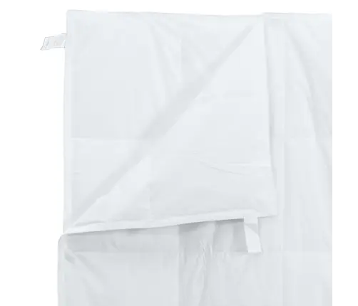 Antklodžių Rinkinys Su Pagalve 3 Pcs Balta Plunksna