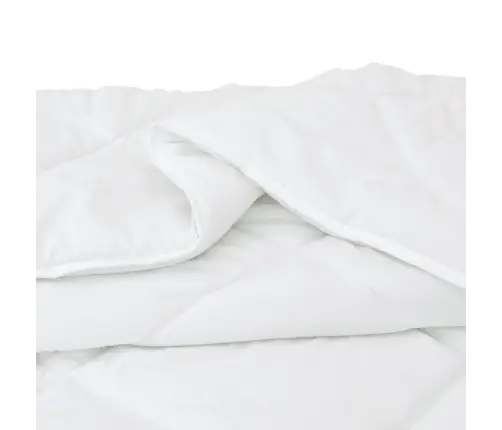 Antklodė Su Pagalve 3 Pcs Balta Mikropluoštas