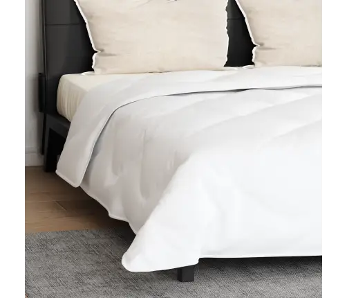 Antklodė Su Pagalve 3 Pcs Balta Mikropluoštas