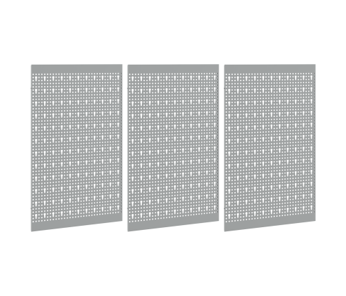 Laopink 3 Pcs Hall 150 X 1 X 80 Cm Pulbervärvitud Teras