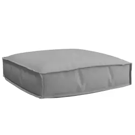 Palešu Spilvens Sēdeklim Pelēka 60 X 60 X 12 Cm Vidaxl