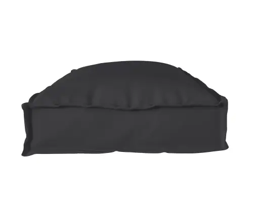 Pallet Pagalvių Rinkinys 2 Pcs Juoda 100 X 40 X 8 Cm