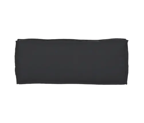 Pallet Pagalvių Rinkinys 2 Pcs Juoda 100 X 40 X 8 Cm