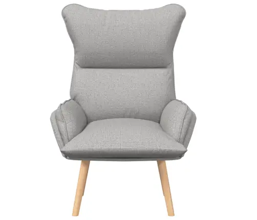 Relaksējošs Krēsls Mākoņu Pelēks 69 X 74 X 93 Cm Audums Vidaxl