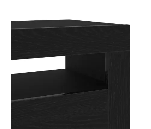 Televizoriaus Spintelė Juoda 120 X 35 X 40 Cm Apdirbta Mediena